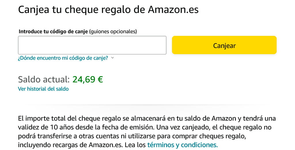 Comprar en cuotas en Amazon