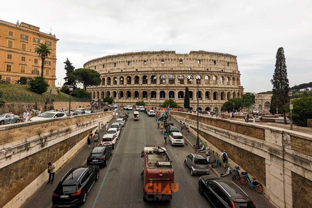 Hoteles en el Coliseo