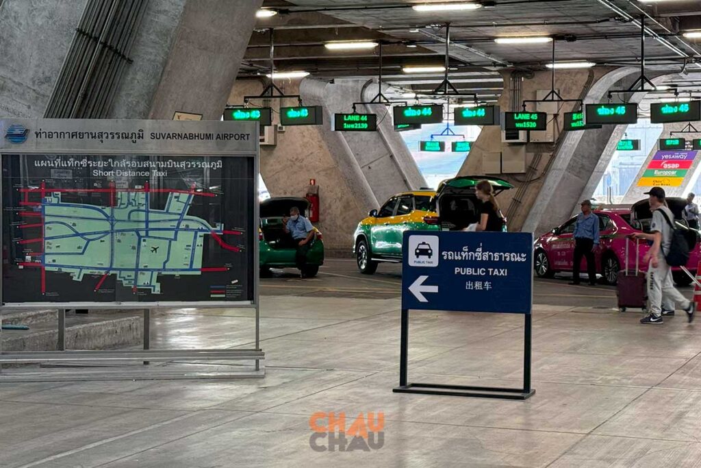 como llegar del aeropuerto de bangkok al centro