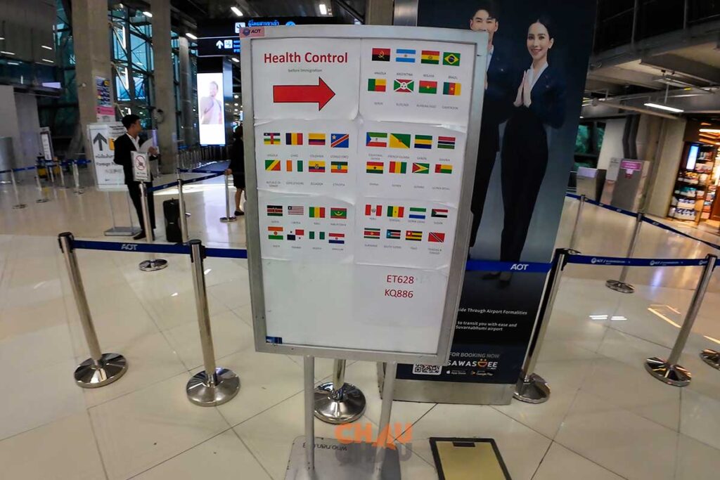 requisitos para viajar a tailandia