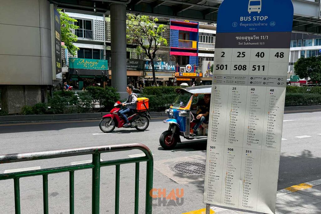 como moverse en transporte publico en bangkok